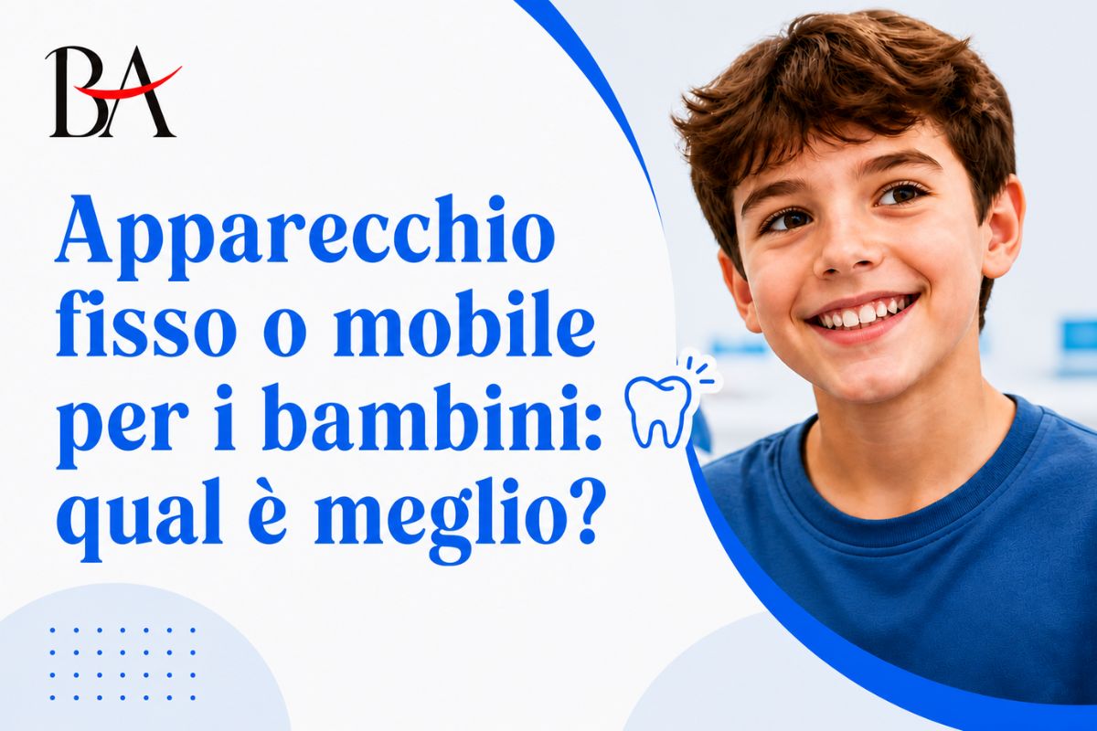 Apparecchio fisso o mobile per bambini: qual è meglio